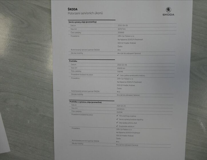 Škoda Superb Kombi 2,0 l 140 kw