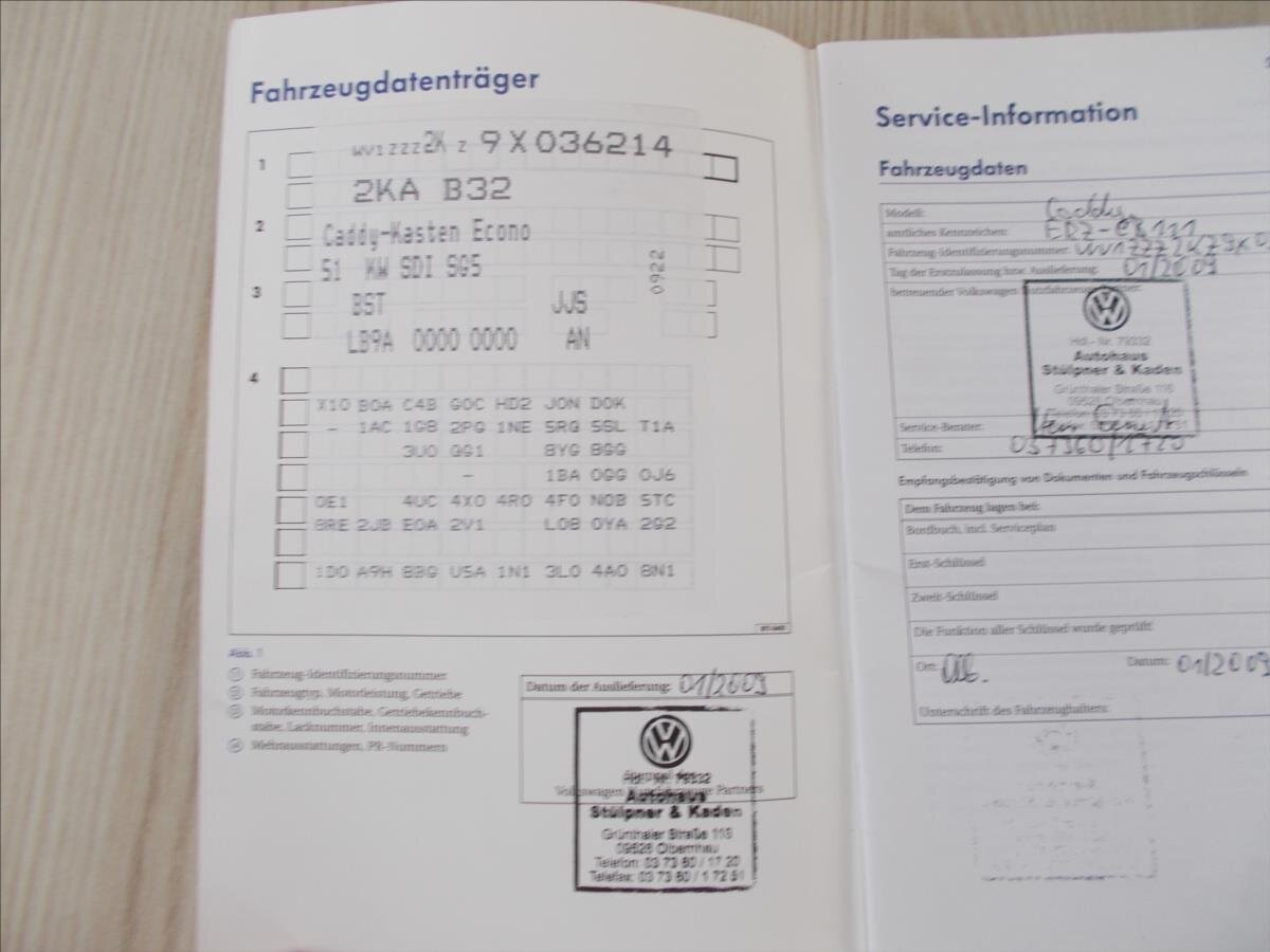 Volkswagen Caddy Ostatní 2,0 l 51 kw