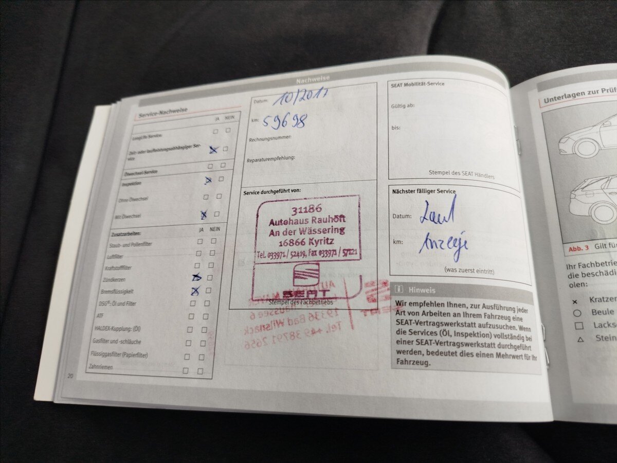 Seat Leon Kombi 1,4 l 110 kw