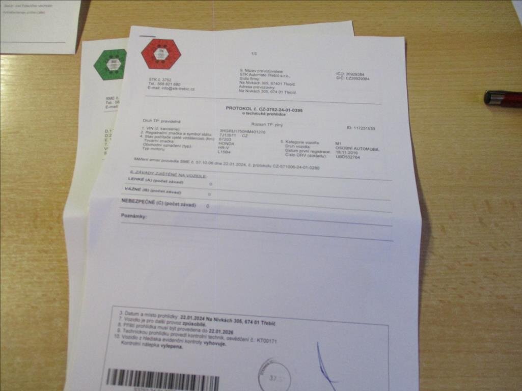 Honda HR-V SUV 1,5 l 96 kw