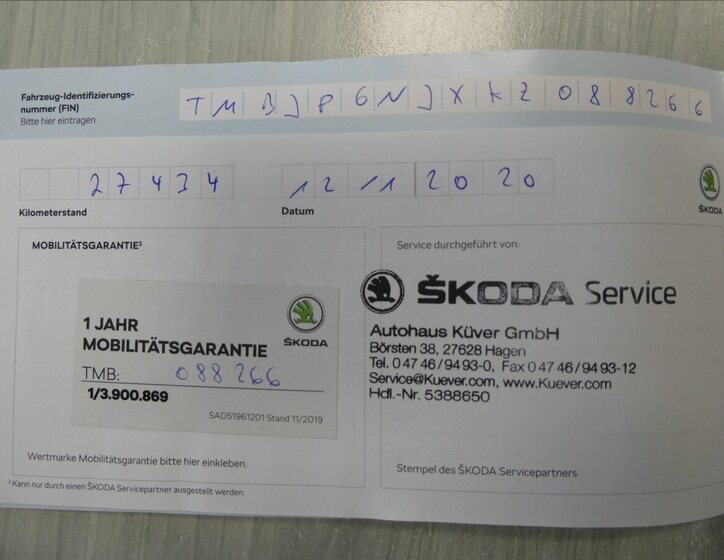 Škoda Fabia Kombi 999,0 70 kw