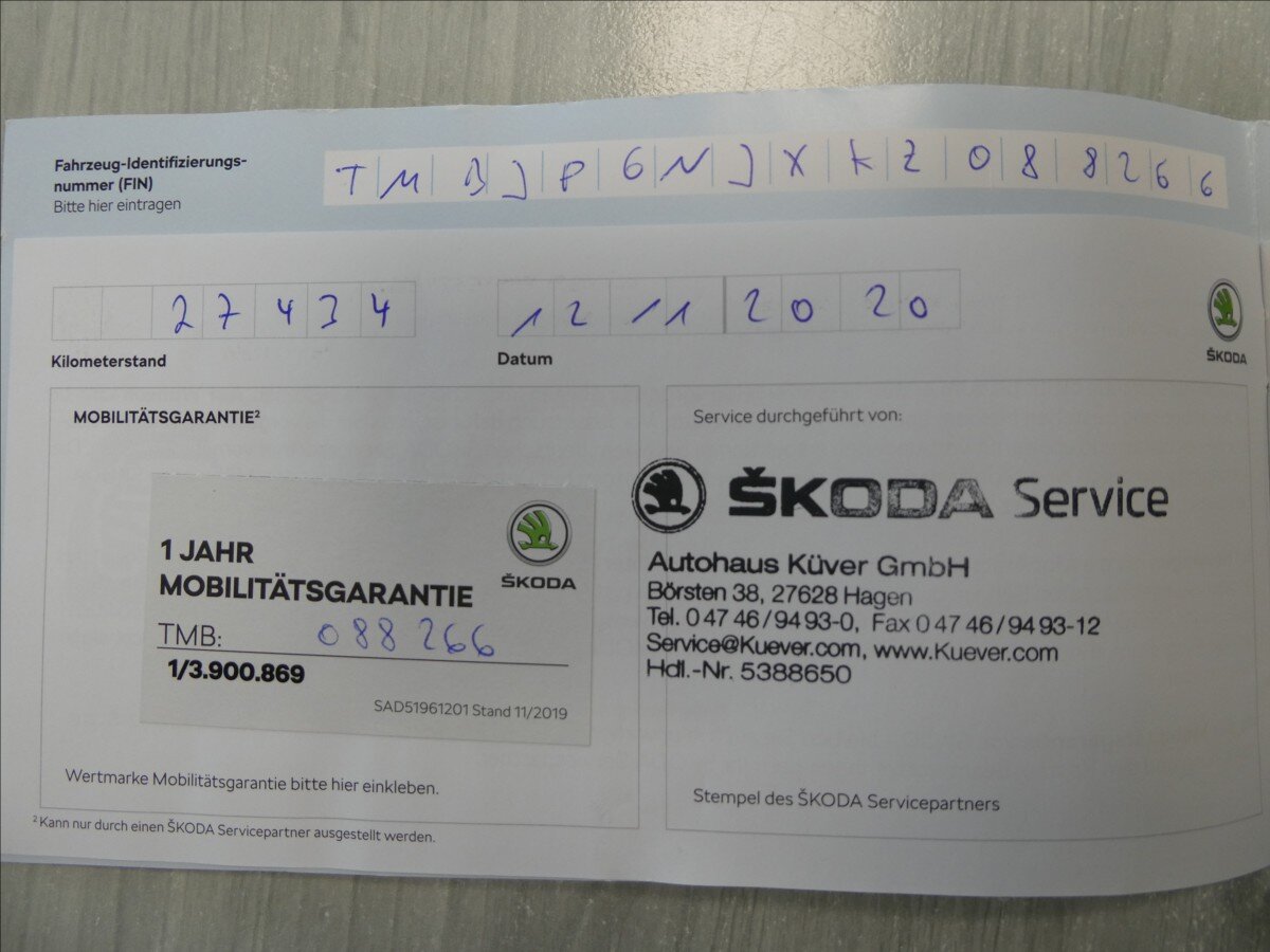 Škoda Fabia Kombi 999,0 70 kw