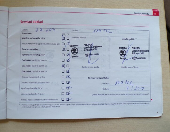 Škoda Octavia Sedan / Limuzína 1,8 l 118 kw