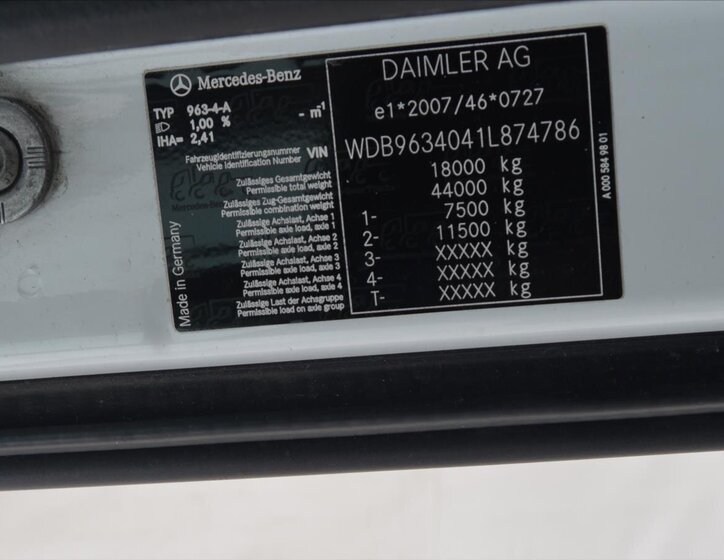 Mercedes-Benz Ostatní Ostatní 0,0 330 kw