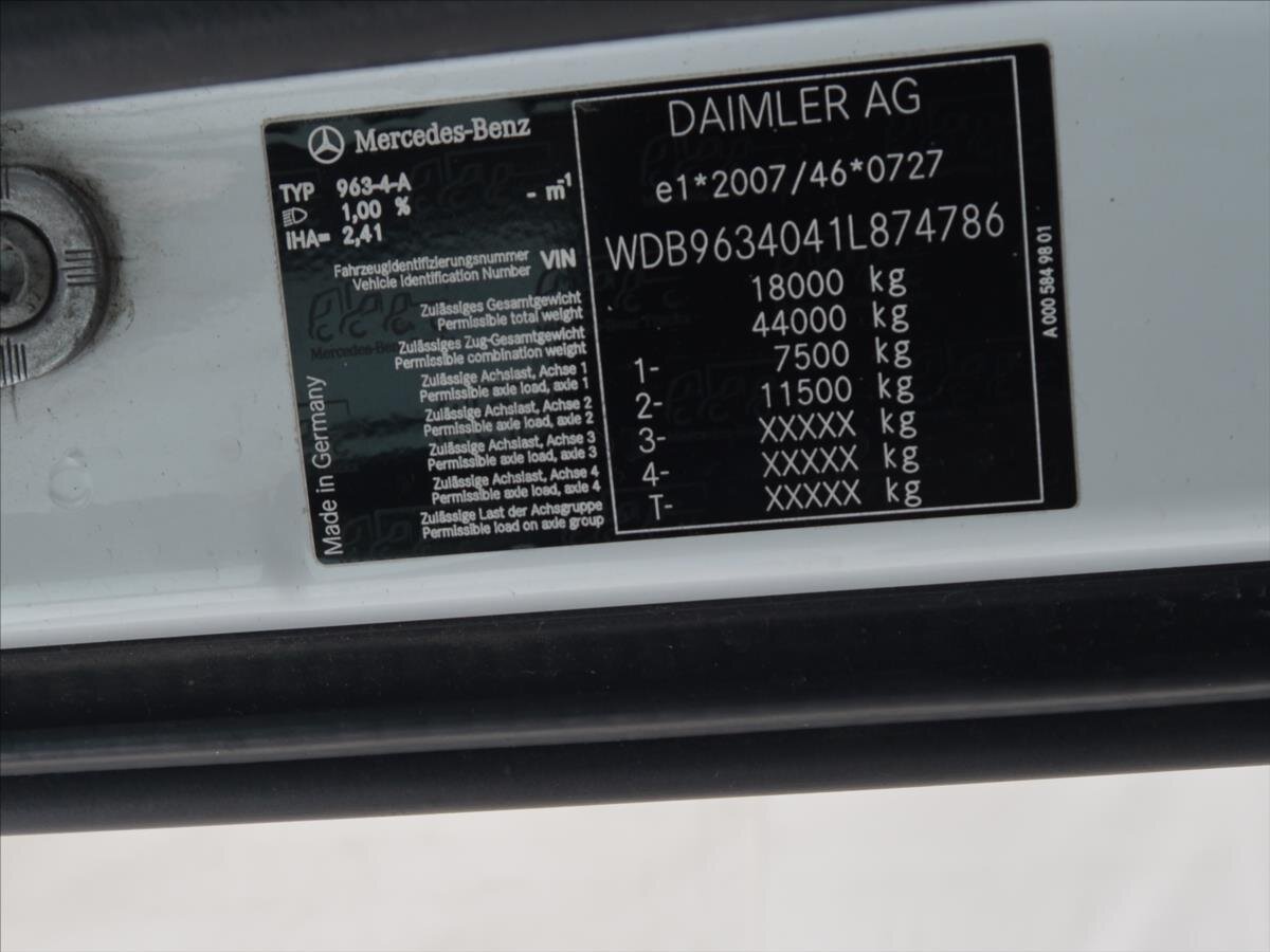 Mercedes-Benz Ostatní Ostatní 0,0 330 kw