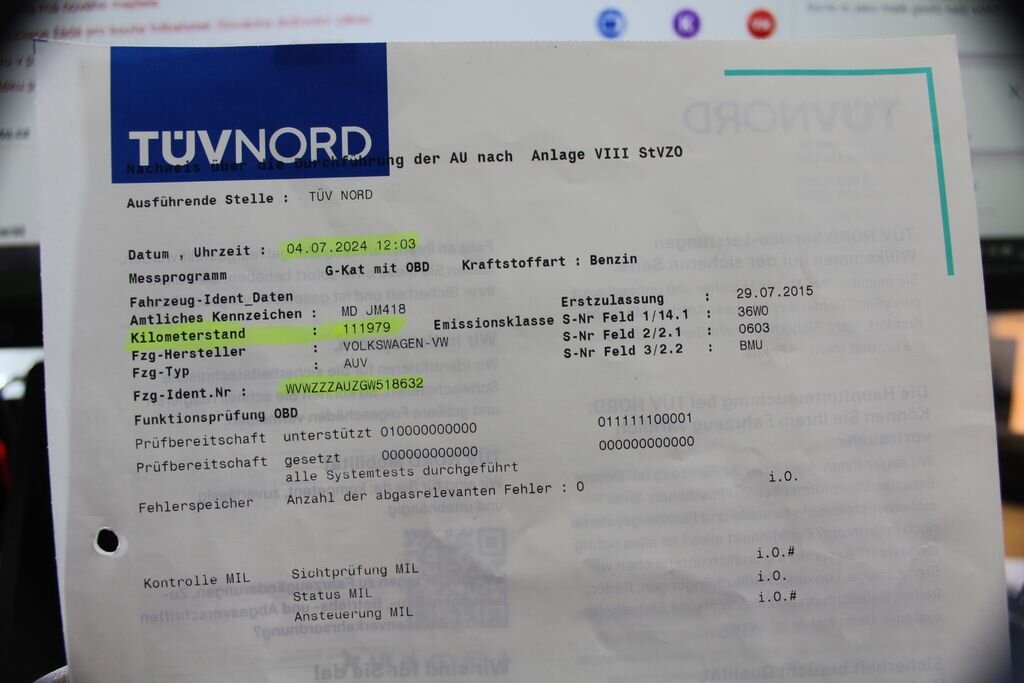 Volkswagen Golf Sportsvan Kombi 1,2 l 81 kw