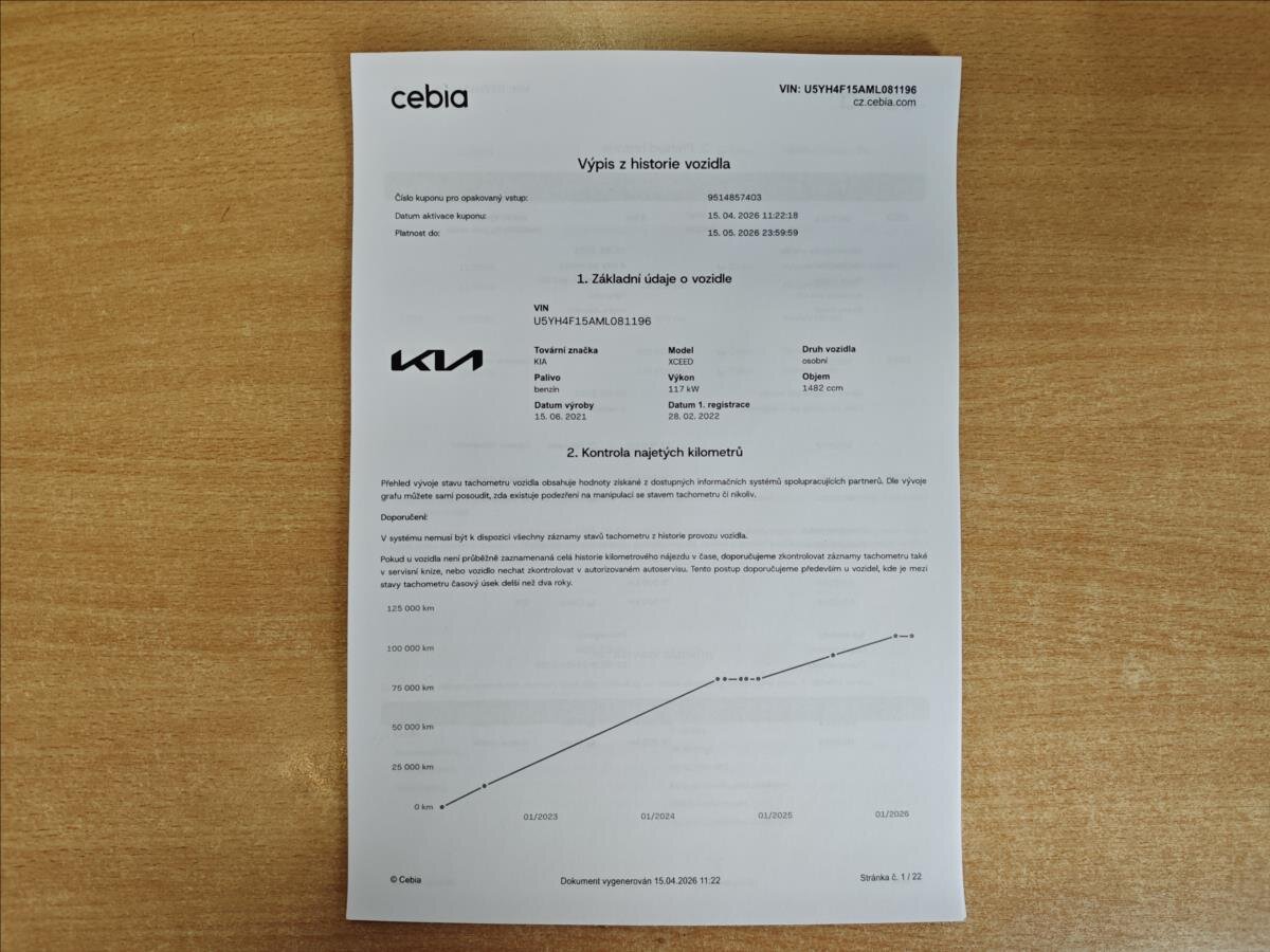 KIA XCeed SUV / Terénní 1,5 l 118 kw
