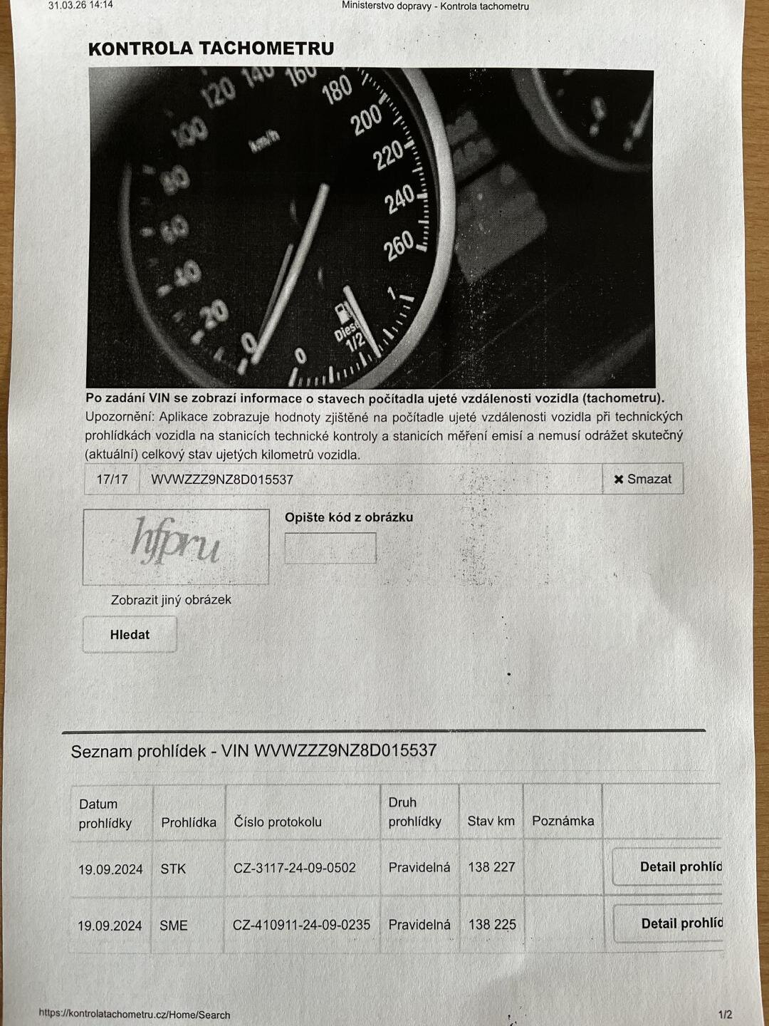 Volkswagen Polo Hatchback 1,2 l 44 kw