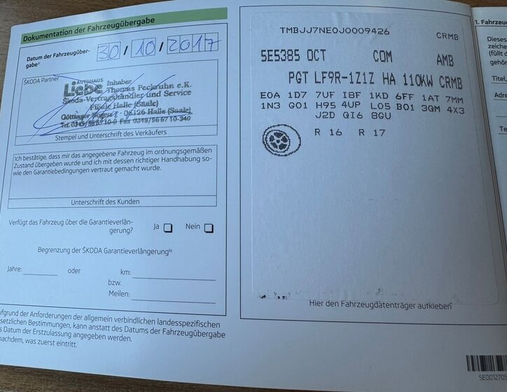 Škoda Octavia Kombi 2,0 l 110 kw