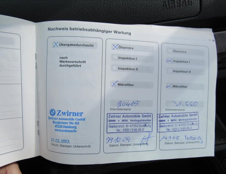 BMW Řada 5 Sedan / Limuzína 2,5 l 141 kw