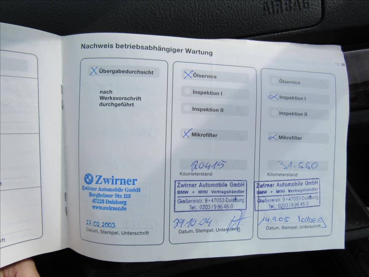 BMW Řada 5 Sedan / Limuzína 2,5 l 141 kw