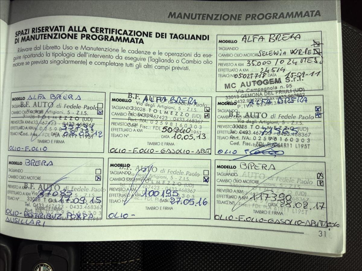 Alfa Romeo Brera Kupé 2,0 l 125 kw