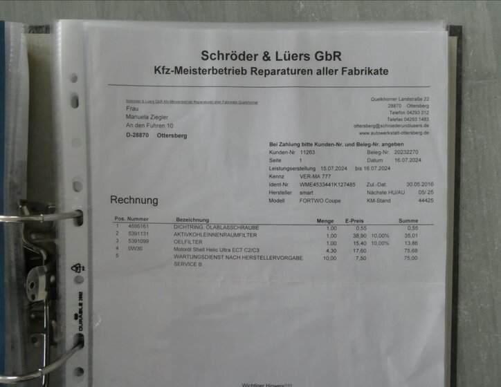 Smart Fortwo Hatchback 898,0 66 kw