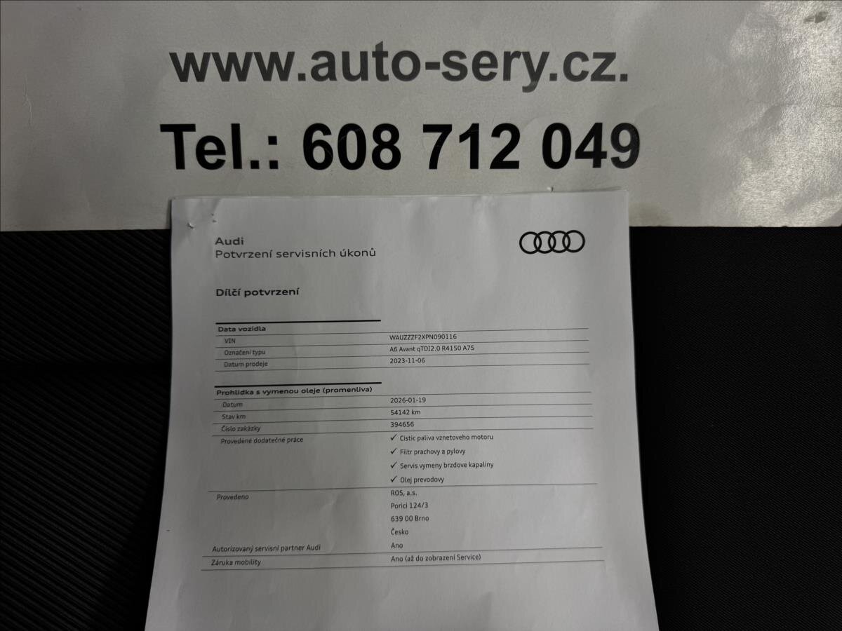 Audi A6 Kombi 2,0 l 150 kw