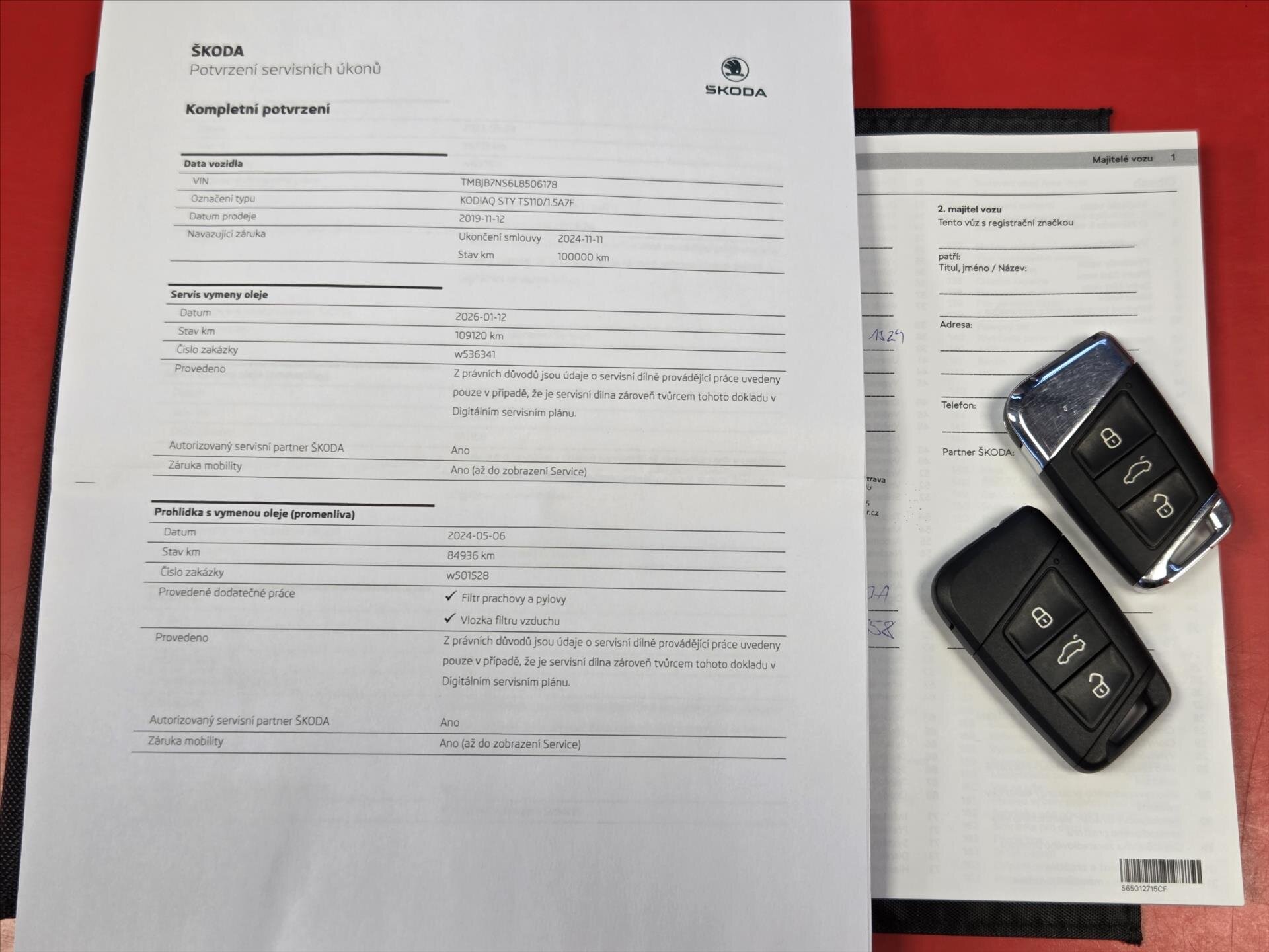 Škoda Kodiaq SUV 1,5 l 110 kw