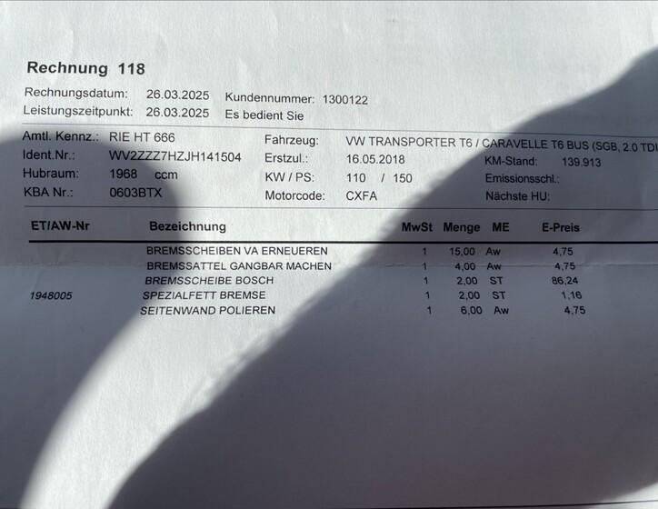 Volkswagen Transporter 24