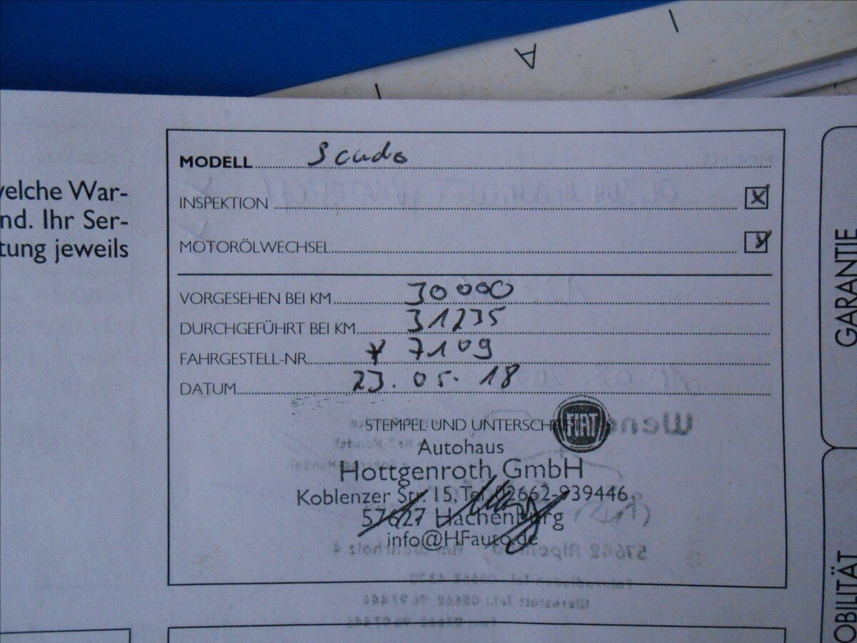 Fiat Scudo Skříň 2,0 l 94 kw