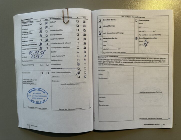 Volkswagen Touran MPV 1,2 l 77 kw