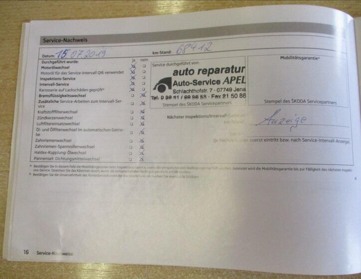 Škoda Fabia Hatchback 1,2 l 63 kw