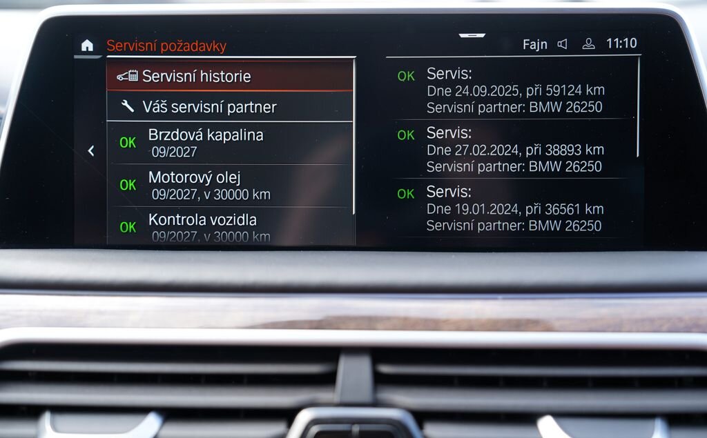 BMW Řada 7 Sedan / Limuzína 6,6 l 430 kw