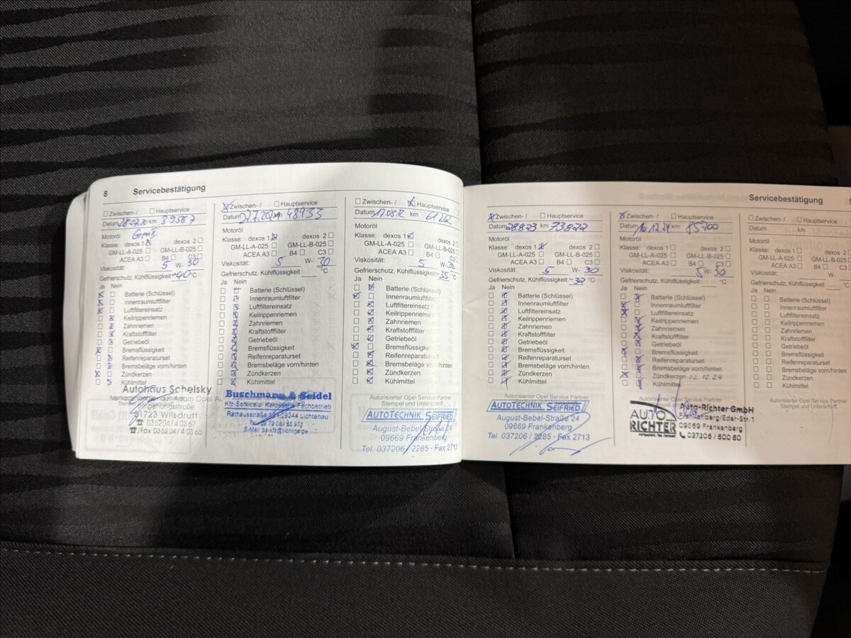 Opel Zafira MPV 1,4 l 103 kw