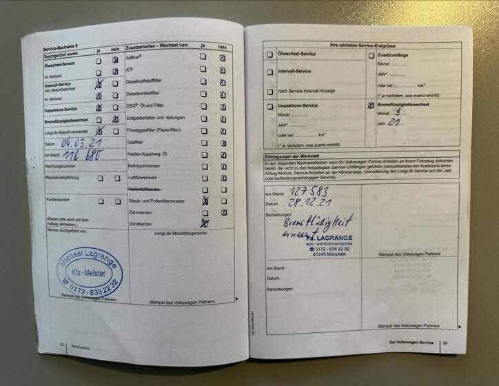 Volkswagen Touran MPV 1,2 l 77 kw