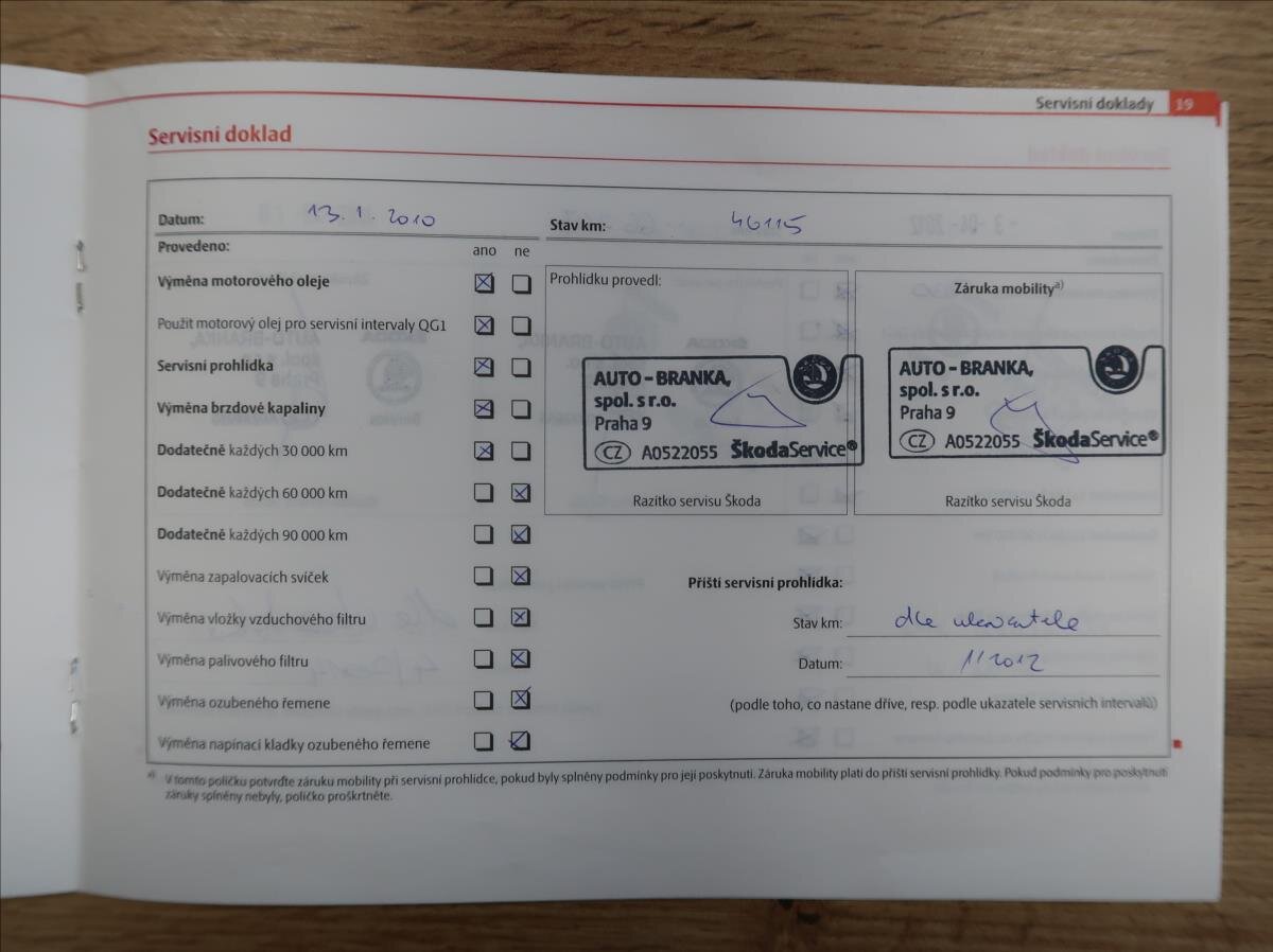 Škoda Octavia Kombi 2,0 l 103 kw