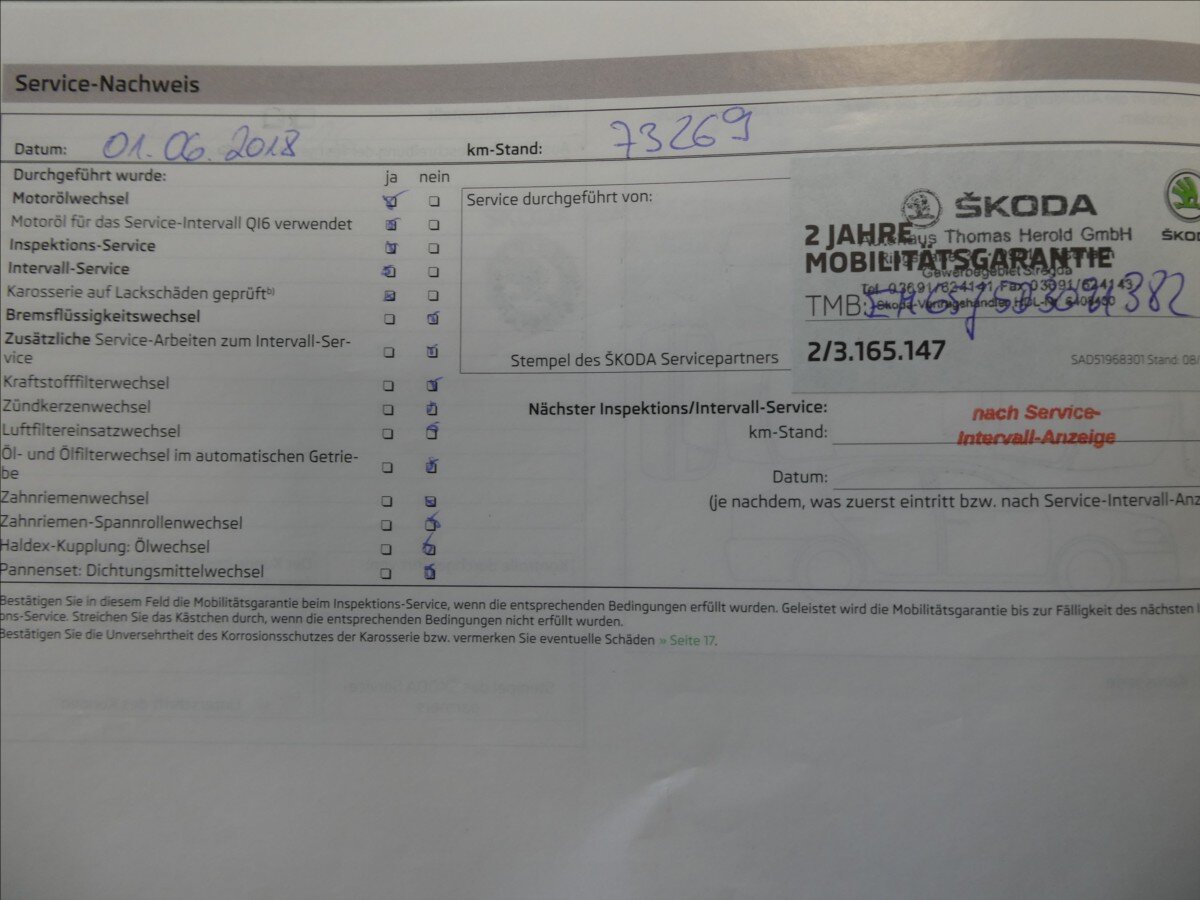 Škoda Fabia Hatchback 1,2 l 63 kw