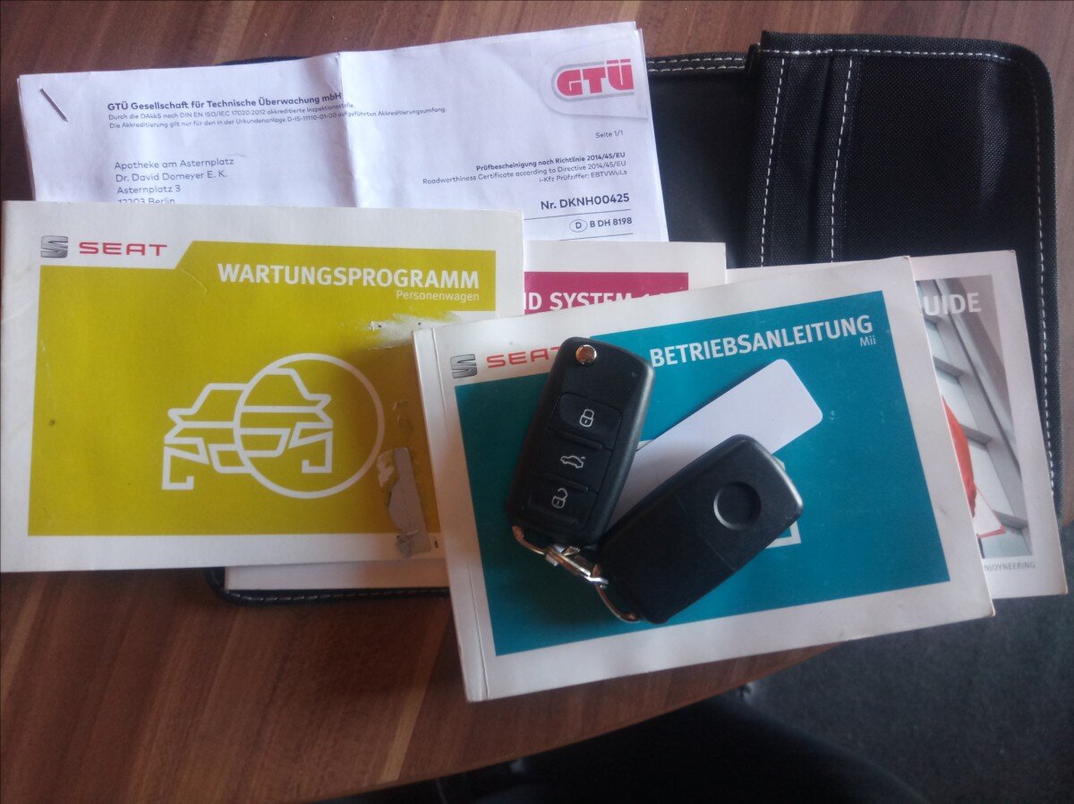 Seat Mii Hatchback 999,0 44 kw