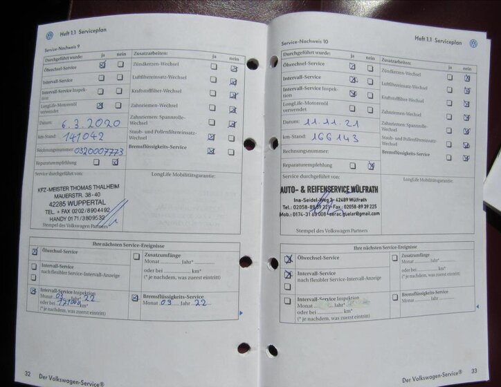 Volkswagen EOS Kabriolet 2,0 l 103 kw