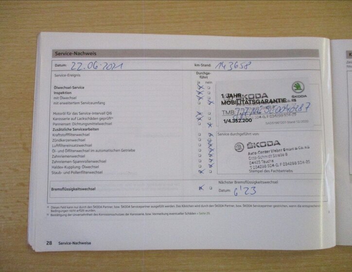 Škoda Octavia Kombi 2,0 l 110 kw