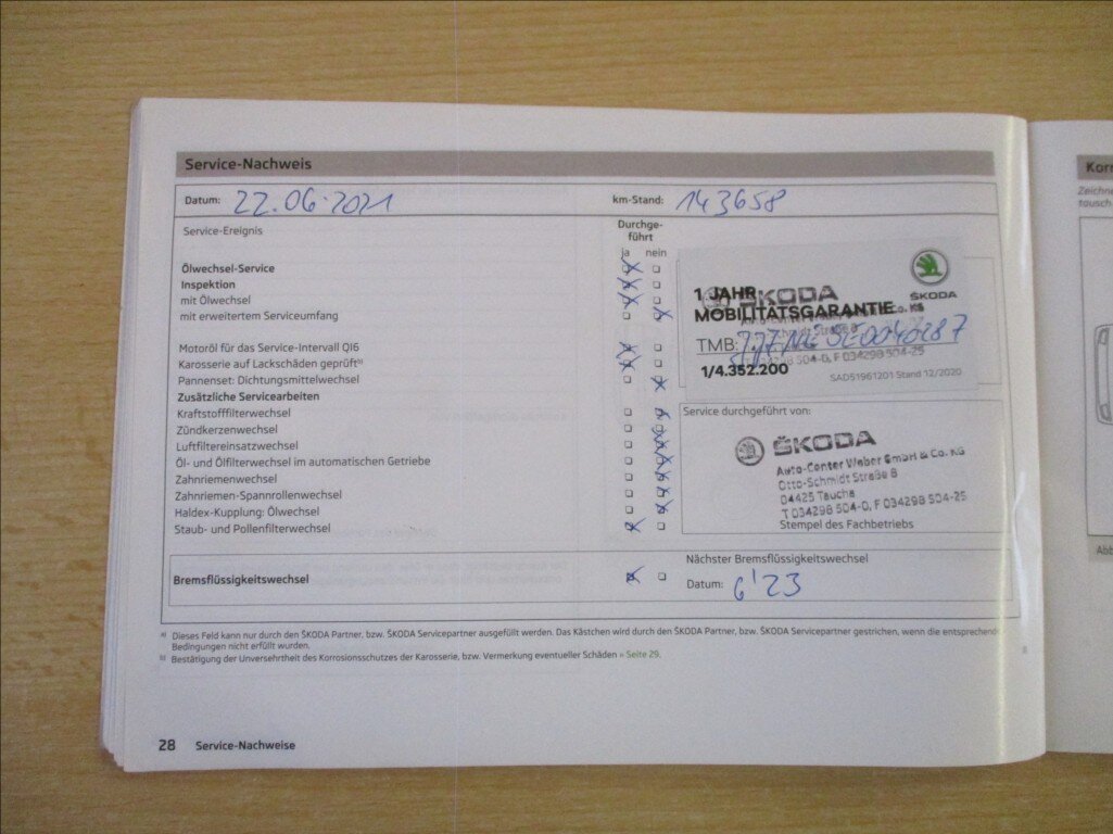 Škoda Octavia Kombi 2,0 l 110 kw