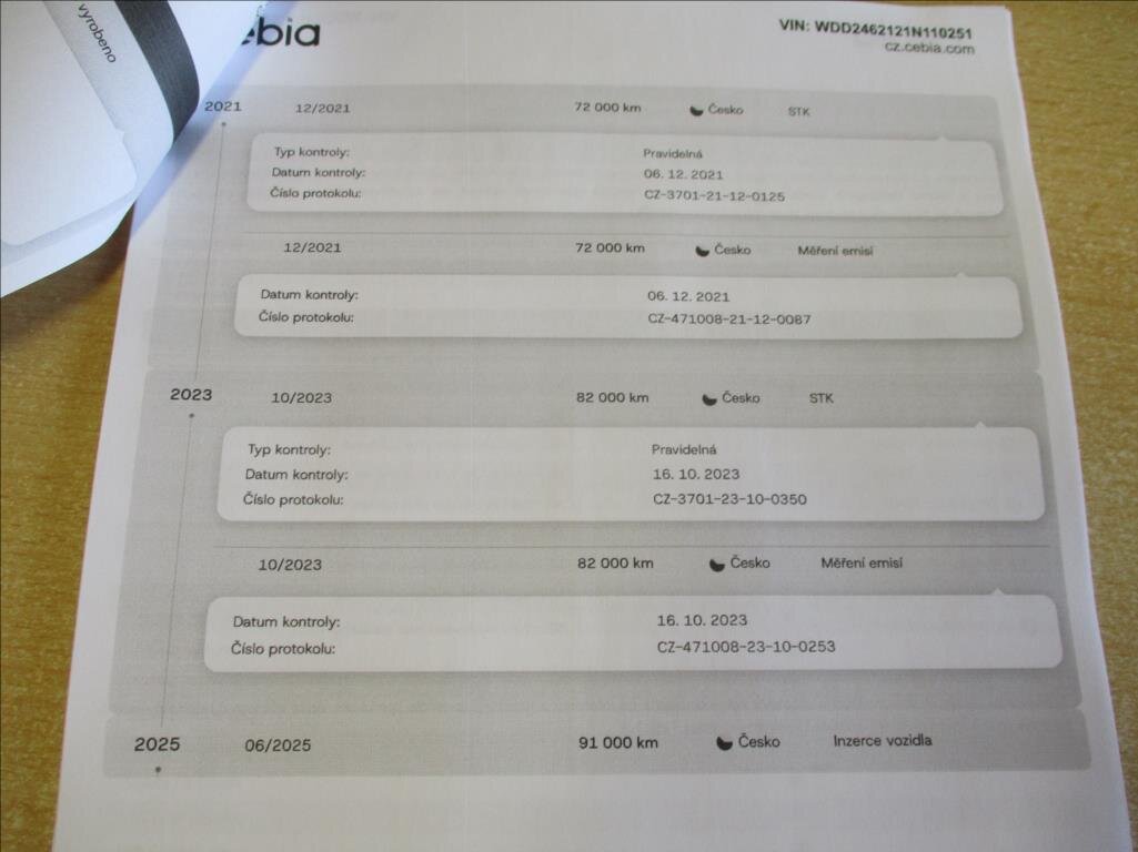 Mercedes-Benz Třídy B Kombi 1,5 l 80 kw