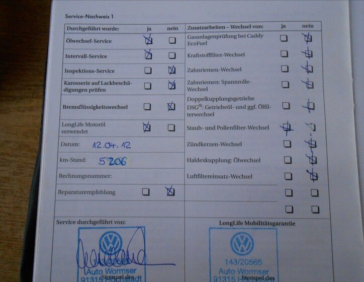 Volkswagen Transporter Kombi 2,0 l 75 kw