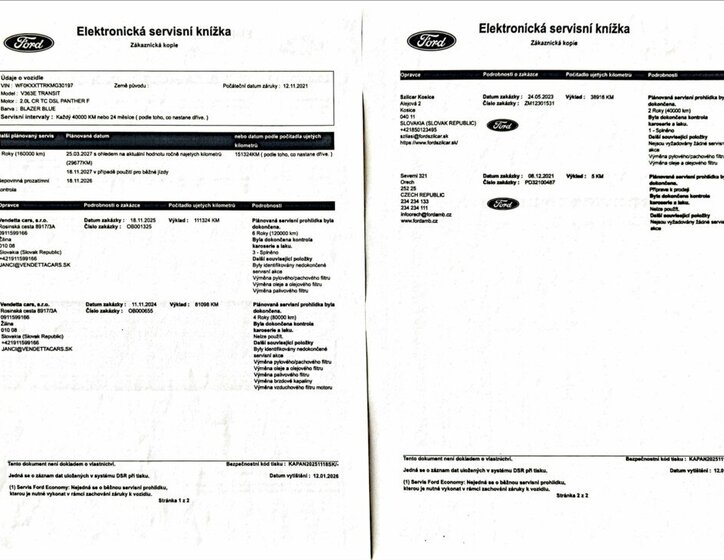 Ford Transit Kombi 2,0 l 96 kw