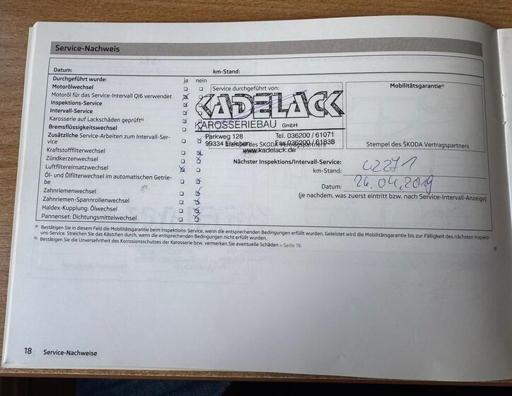 Škoda Fabia Hatchback 1,2 l 44 kw