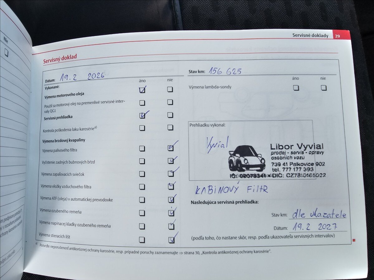 Škoda Fabia Kombi 1,2 l 77 kw