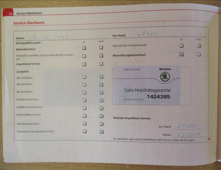 Škoda Fabia Kombi 1,4 l 63 kw