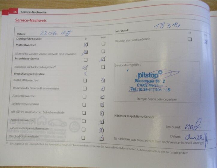 Škoda Fabia Kombi 1,2 l 77 kw