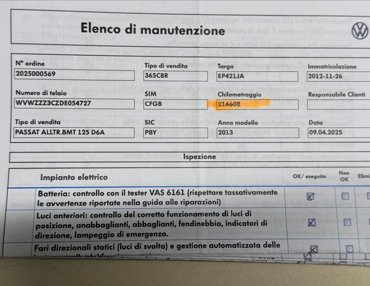 Volkswagen Passat Kombi 2,0 l 125 kw