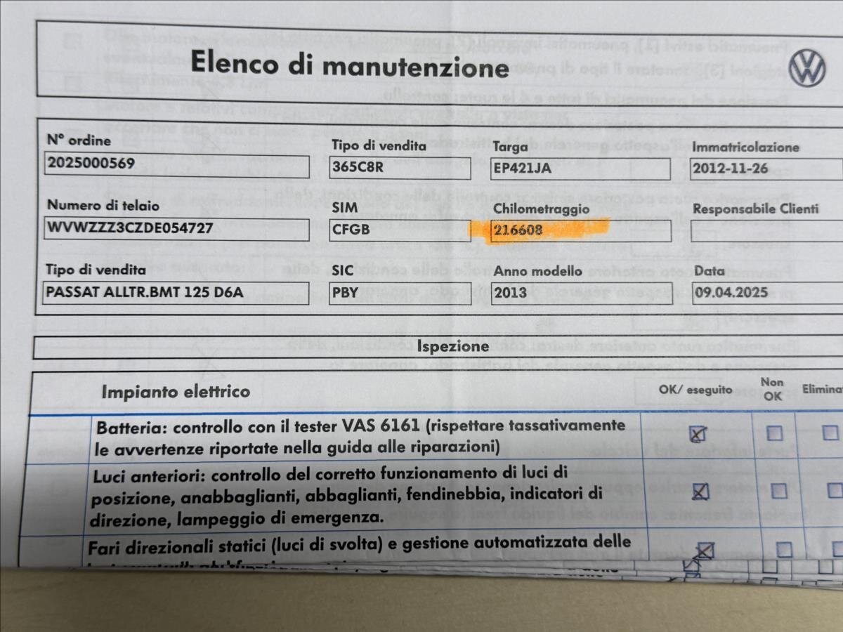 Volkswagen Passat Kombi 2,0 l 125 kw