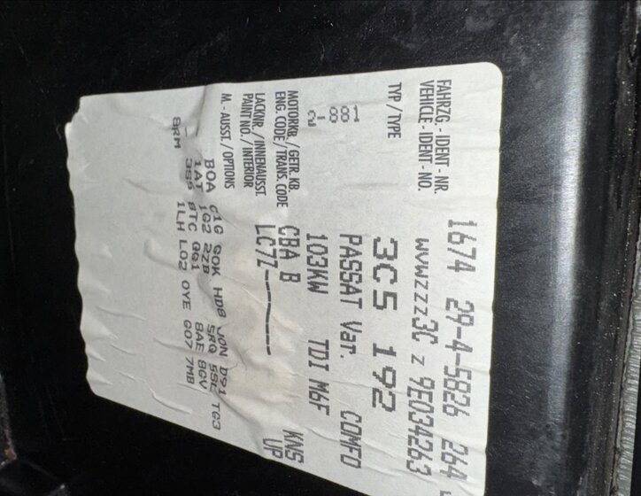 Volkswagen Passat Kombi 2,0 l 103 kw