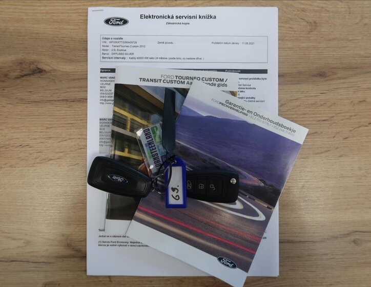 Ford Tourneo Custom Ostatní 2,0 l 136 kw