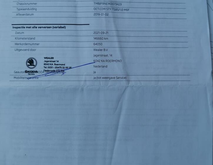 Škoda Octavia Kombi 999,0 85 kw