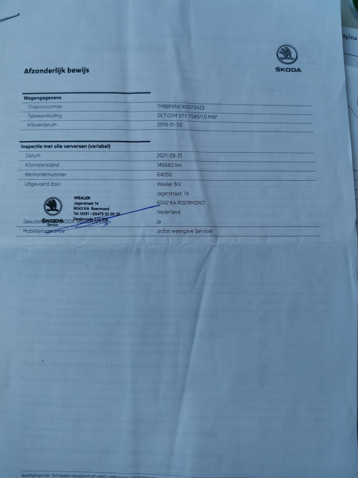 Škoda Octavia Kombi 999,0 85 kw