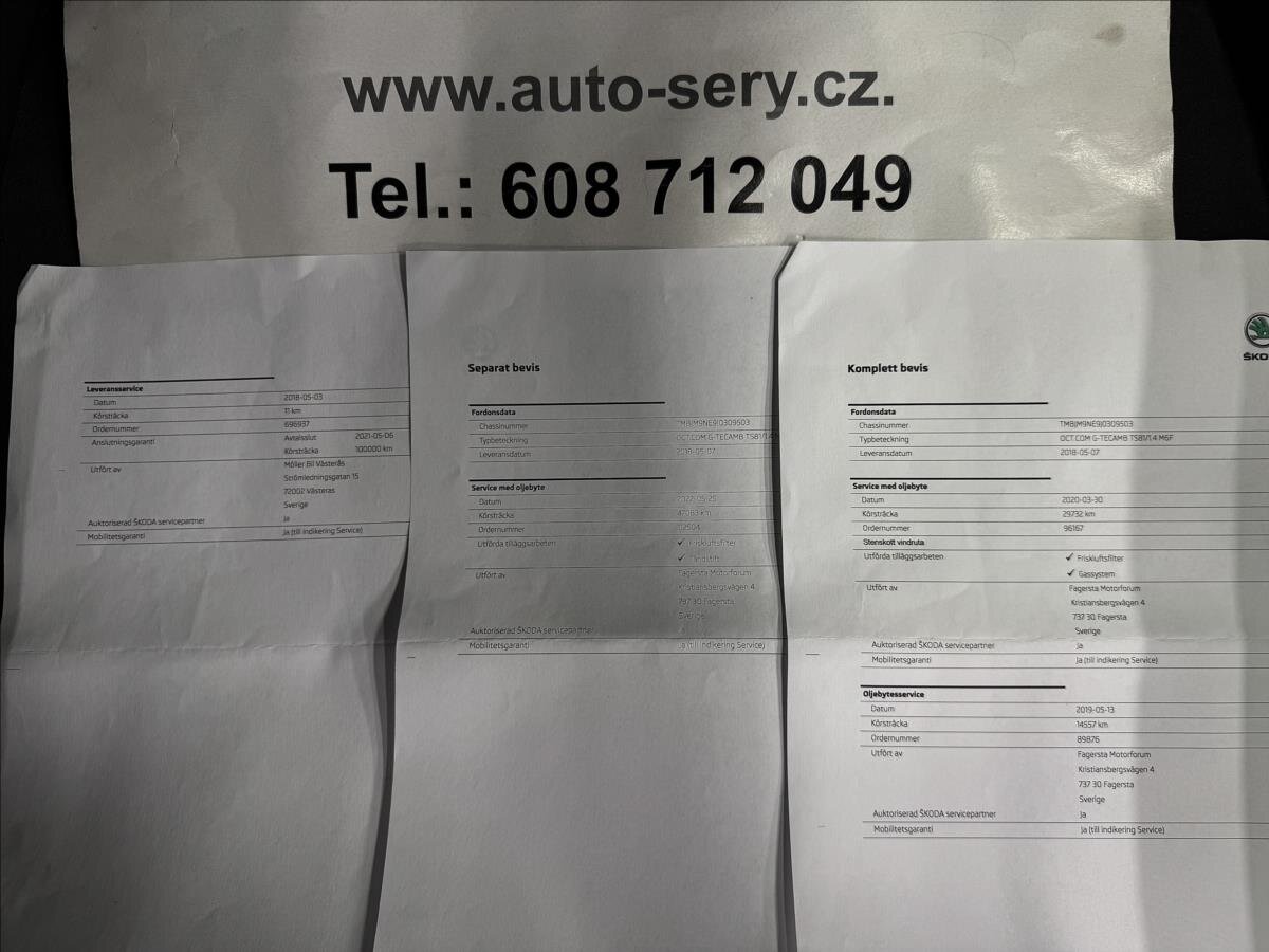 Škoda Octavia Kombi 1,4 l 81 kw