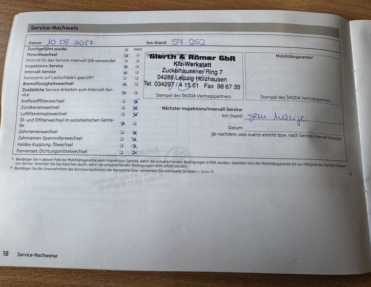 Škoda Octavia Kombi 1,4 l 90 kw