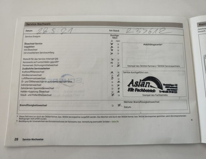 Škoda Superb Kombi 2,0 l 125 kw