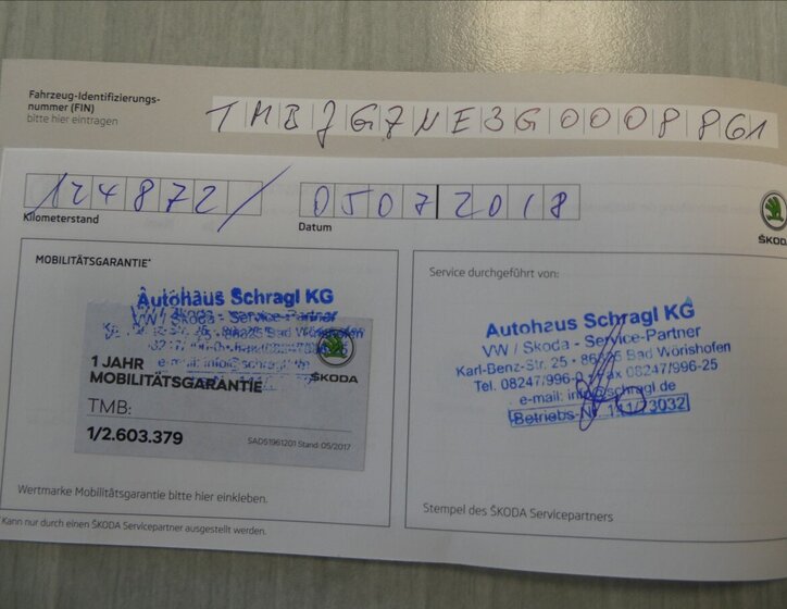 Škoda Octavia Kombi 1,6 l 81 kw