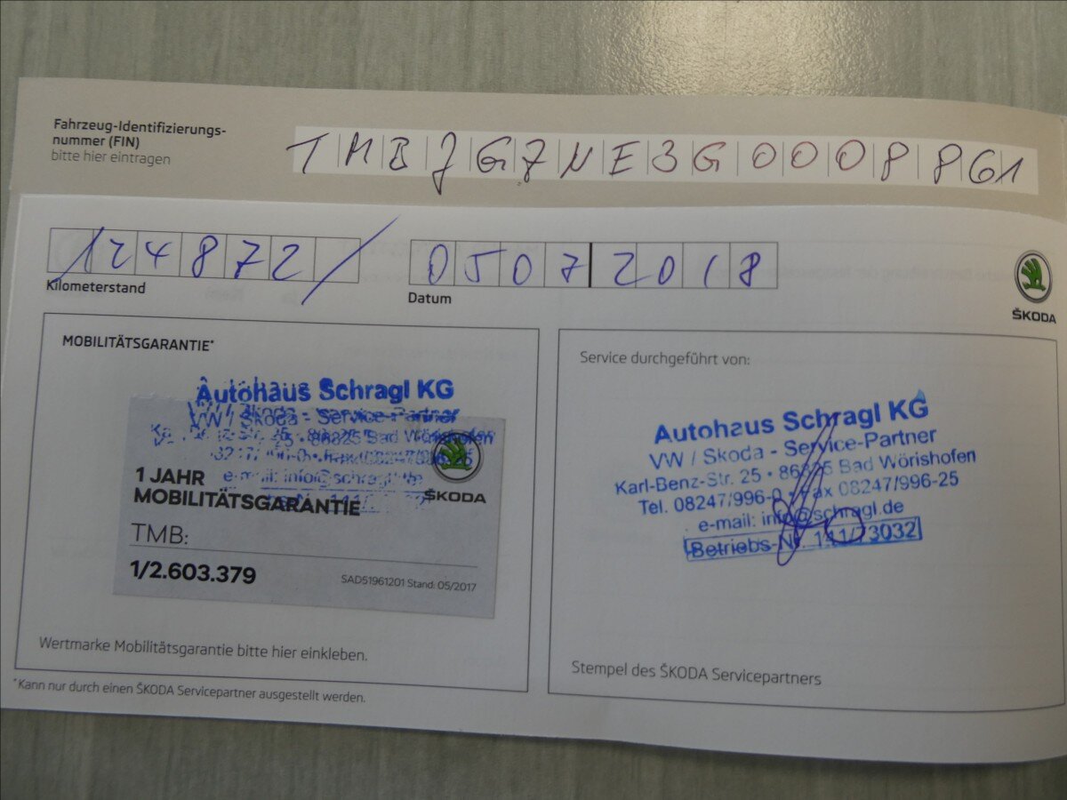 Škoda Octavia Kombi 1,6 l 81 kw